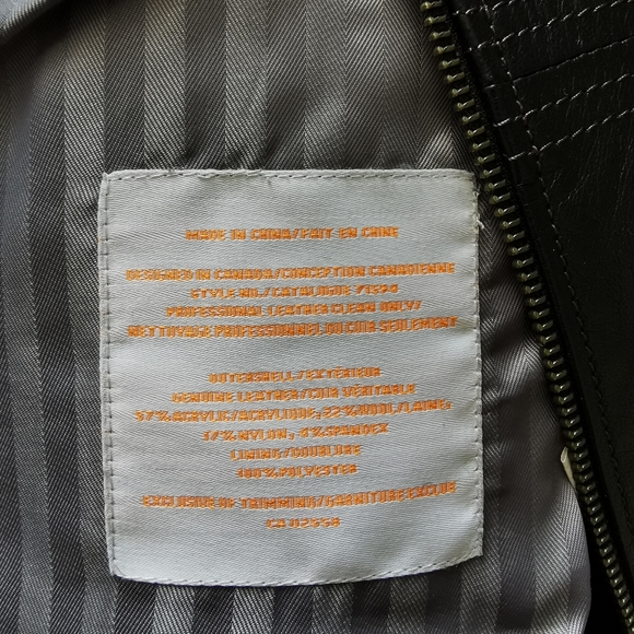 Danier Blink Collection leather jacket - Picture 4 of 4